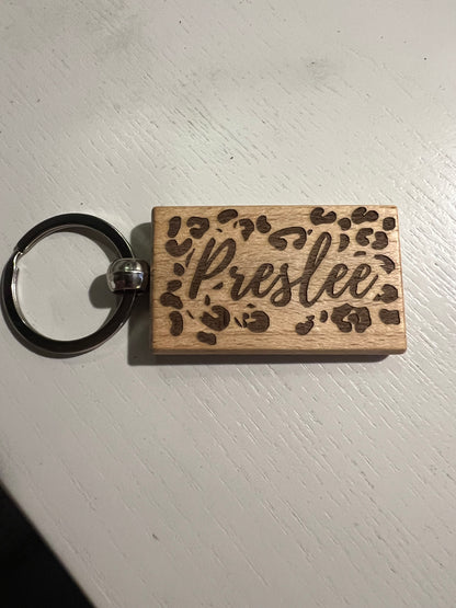 Wooden Keychains (Custom order )