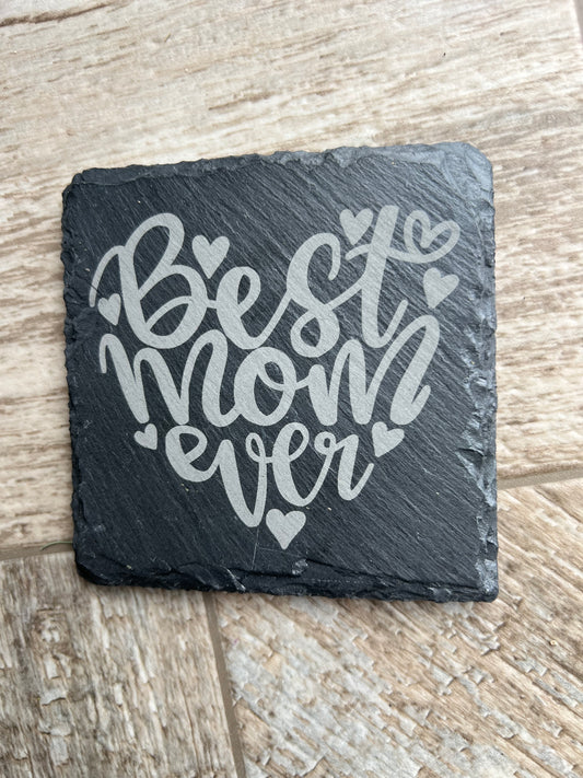 Mother’s Day Slate Coaster